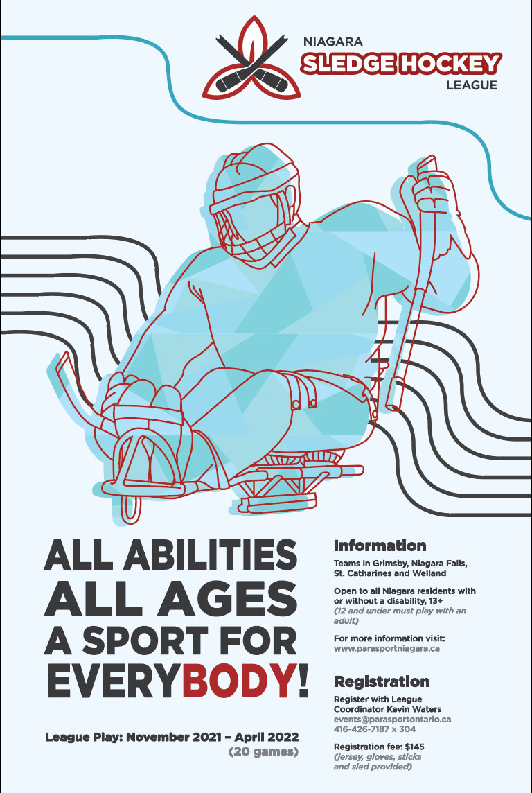 Niagara Sledhe Hockey League poster